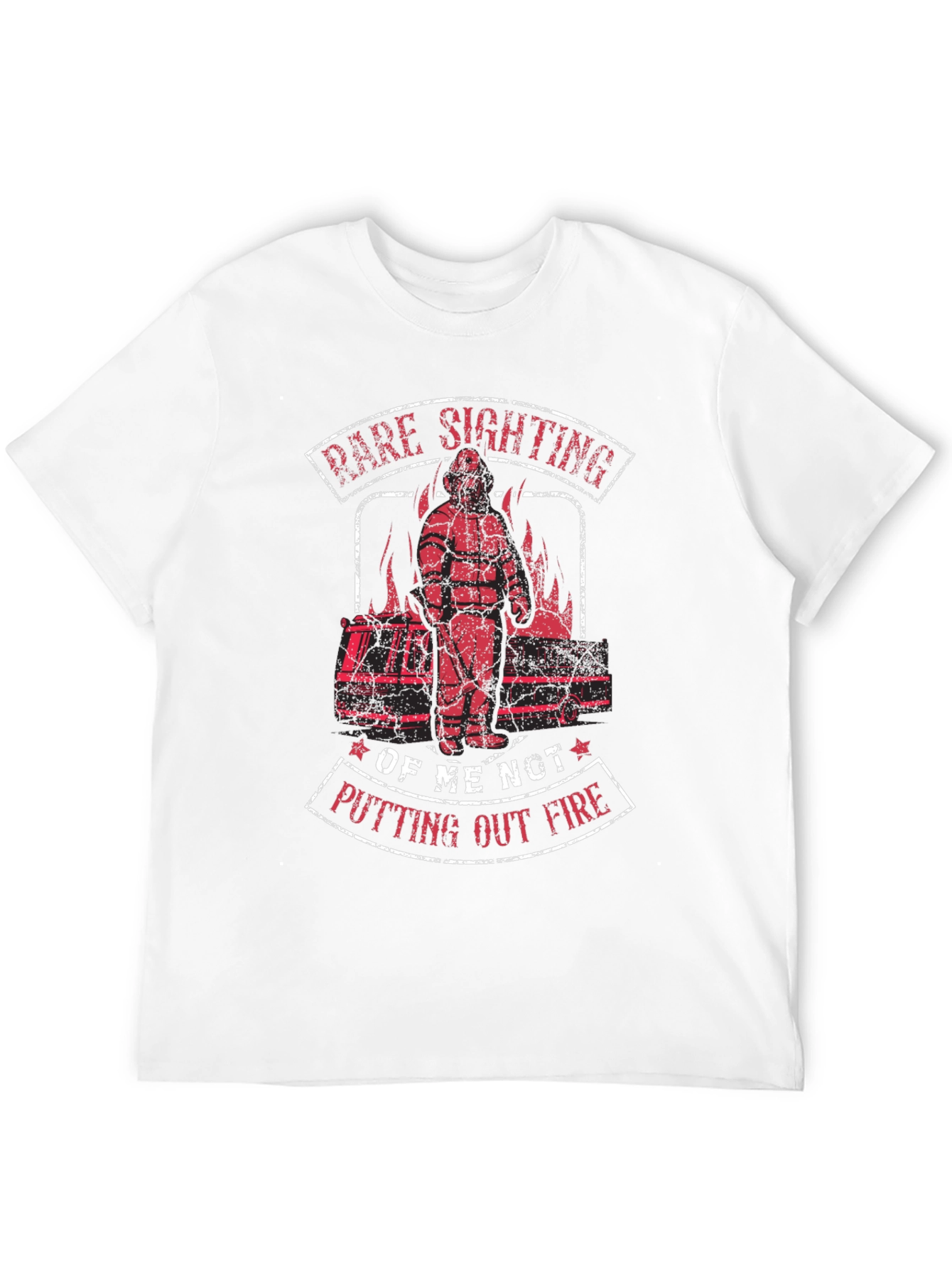 Firefighter T-Shirt: Rare Sighting Design