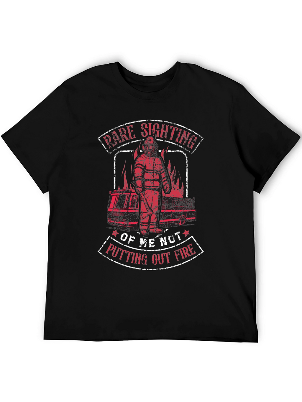 Firefighter T-Shirt: Rare Sighting Design