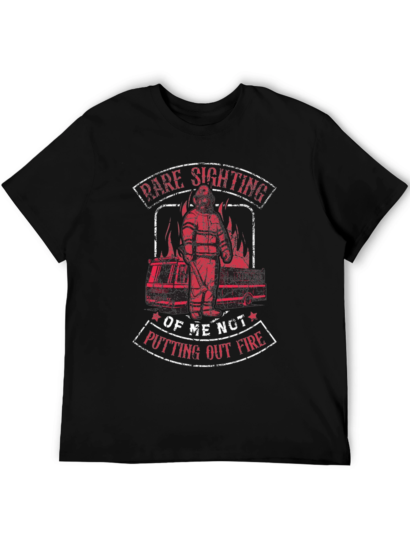 Firefighter T-Shirt: Rare Sighting Design
