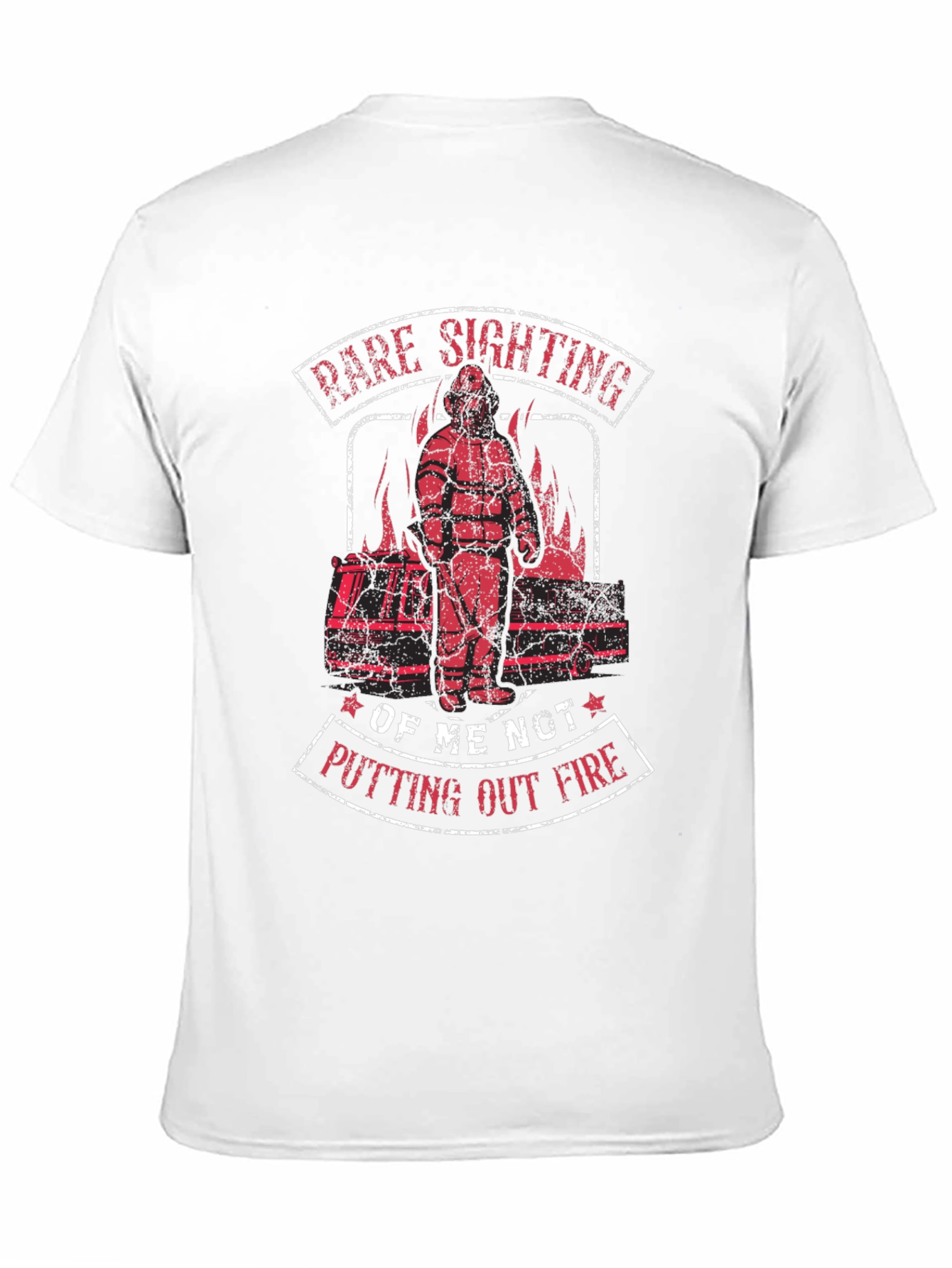 Firefighter T-Shirt: Rare Sighting Design