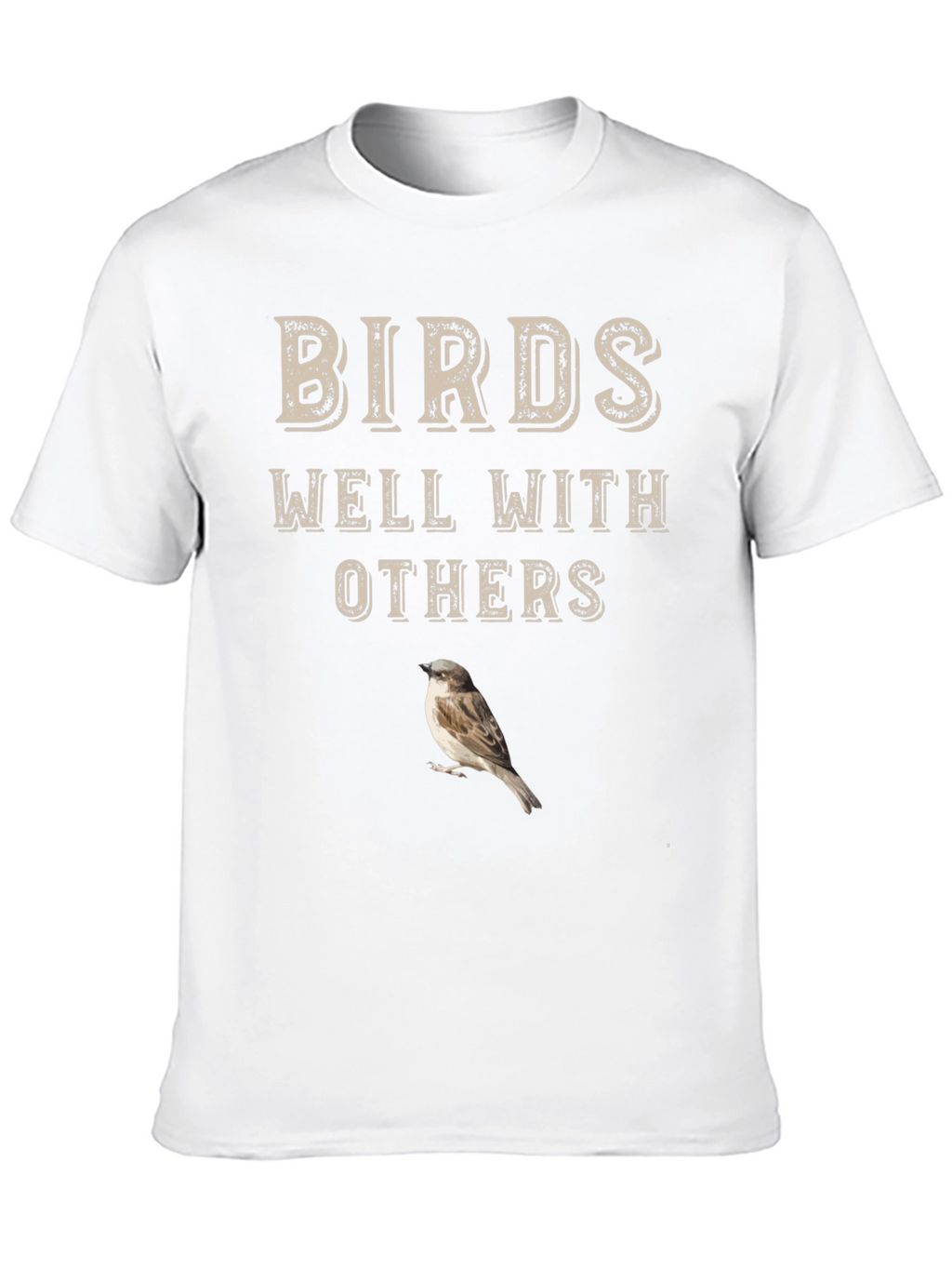 Birds Well With Others Graphic Tee