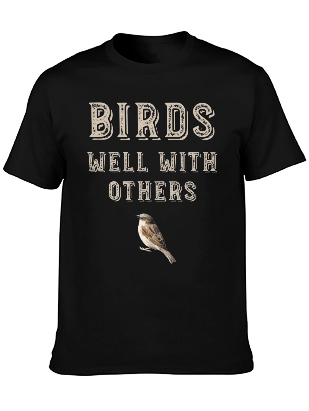 Birds Well With Others Graphic Tee