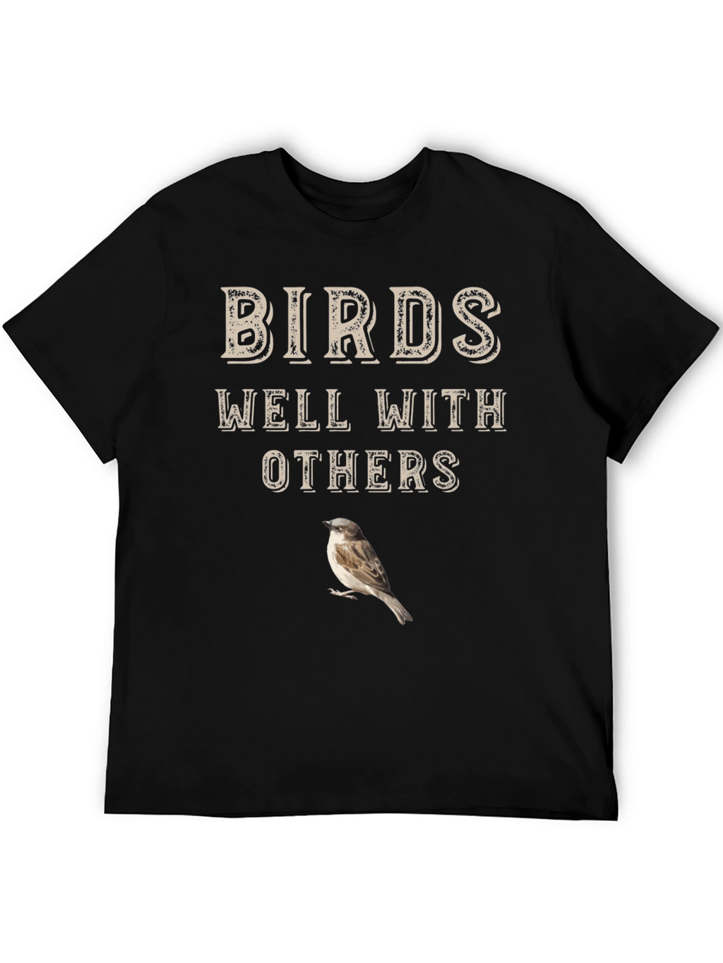 Birds Well With Others Graphic Tee