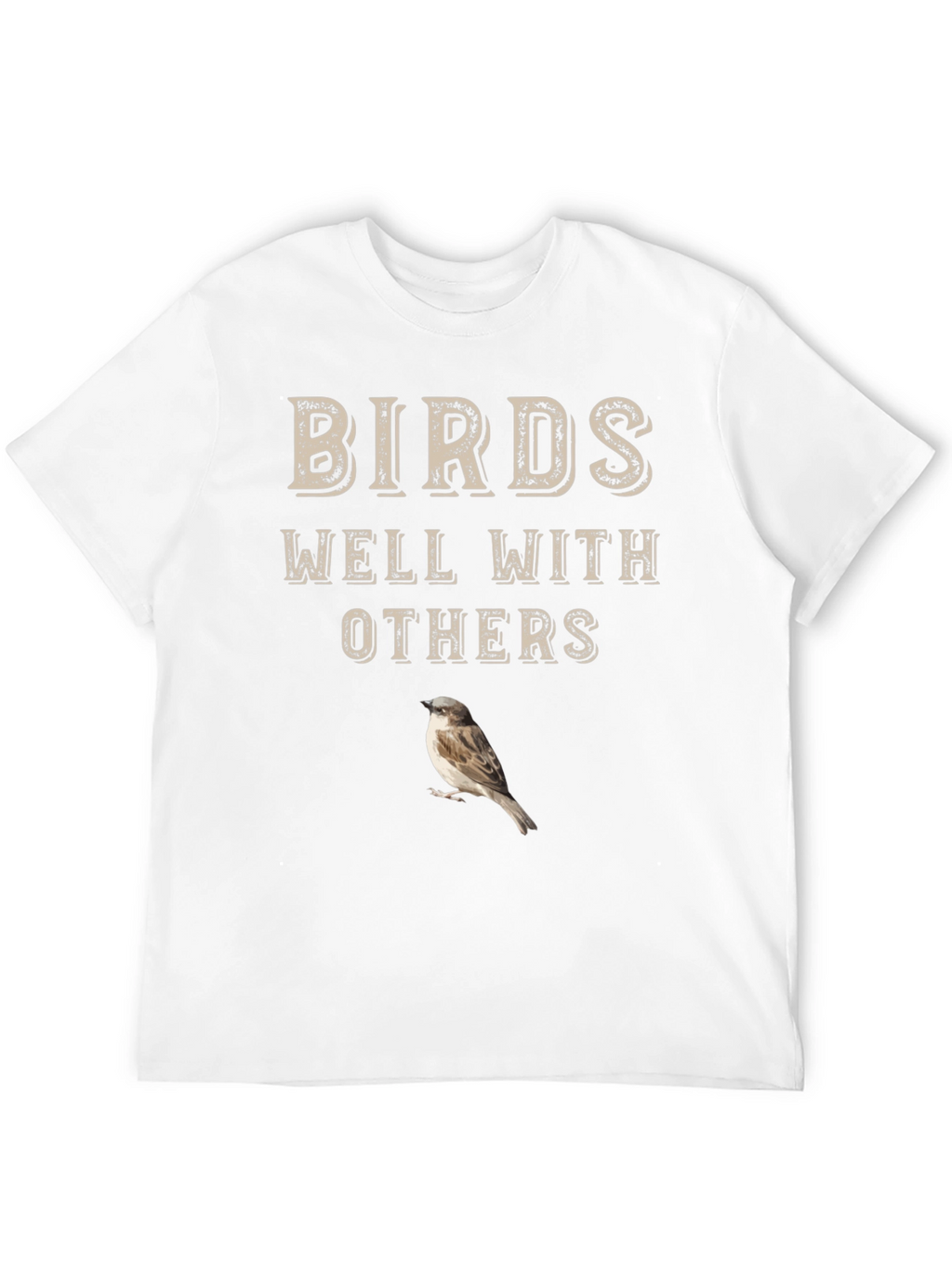 Birds Well With Others Graphic Tee
