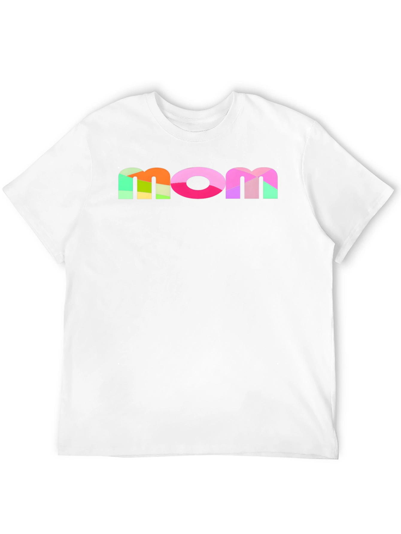 Retro Mom Graphic Tee - Colorful Statement Shirt