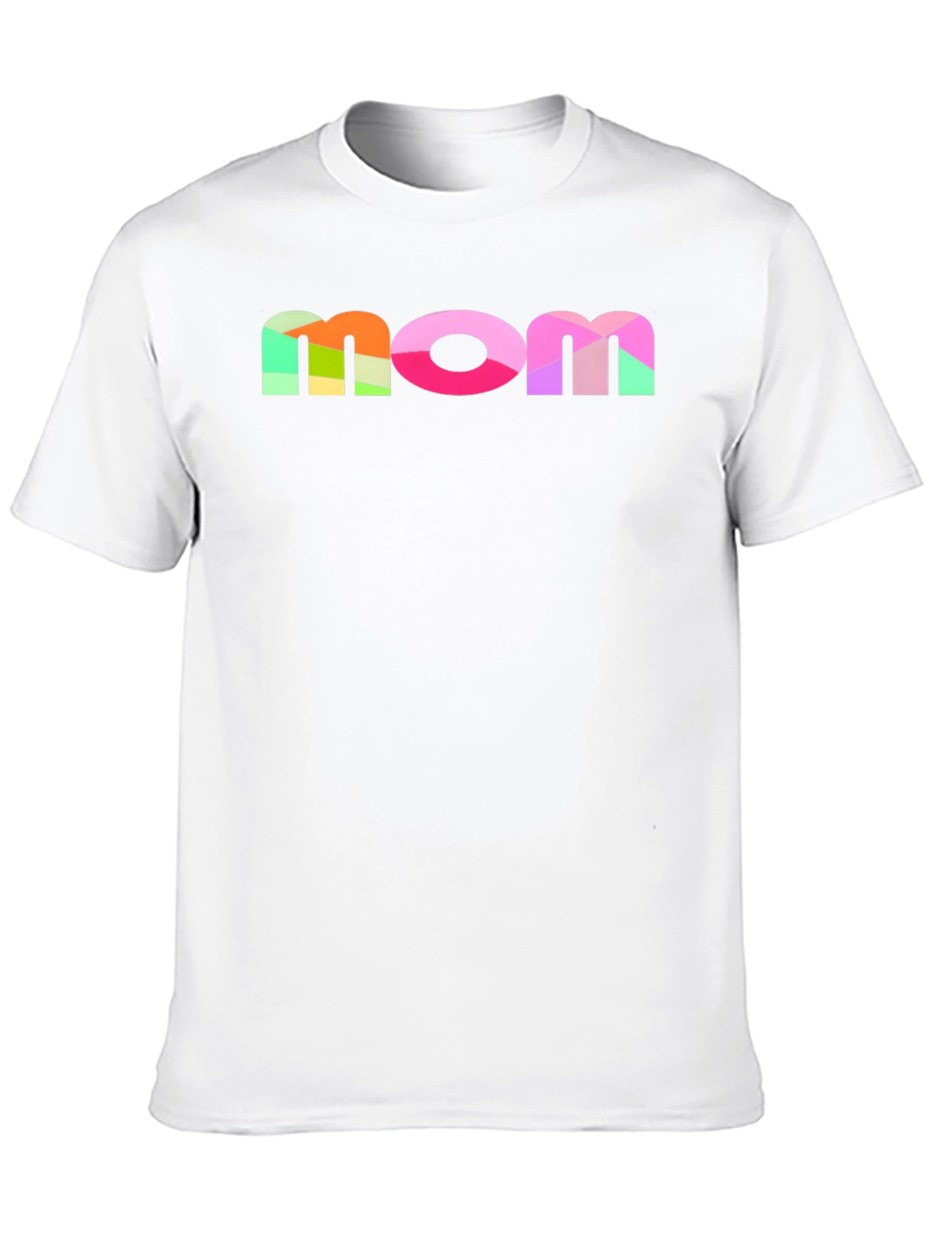 Retro Mom Graphic Tee - Colorful Statement Shirt