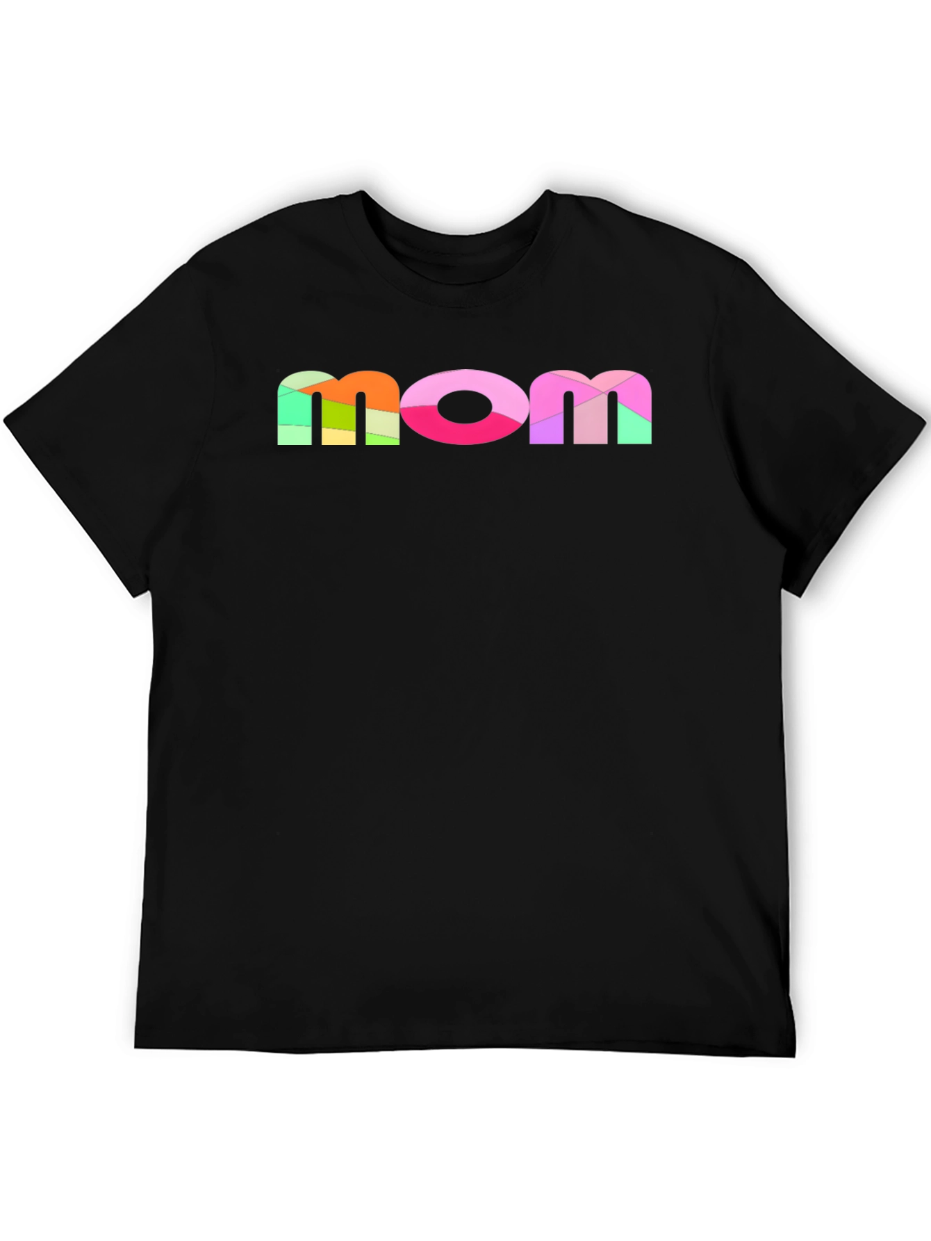 Retro Mom Graphic Tee - Colorful Statement Shirt