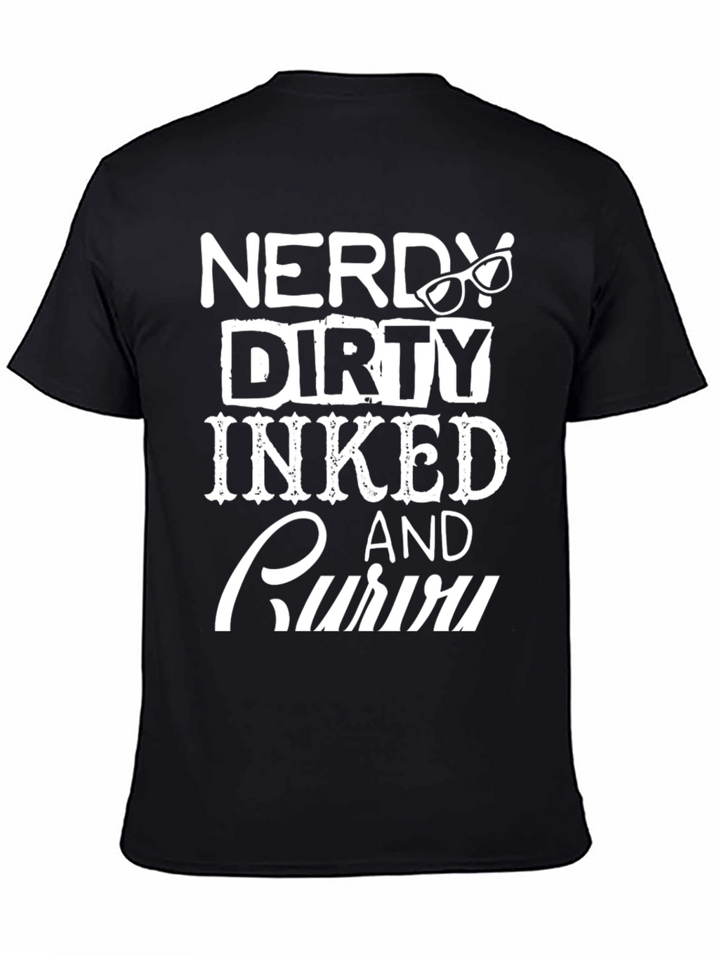 Nerdy Dirty Inked & Curvy T-Shirt