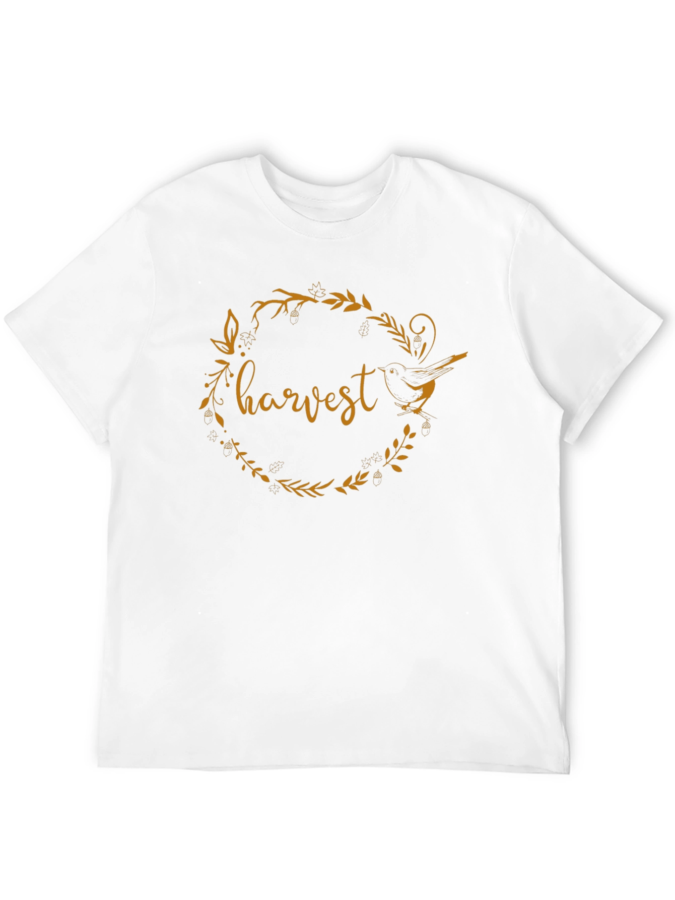 Harvest Bird Wreath Graphic Tee