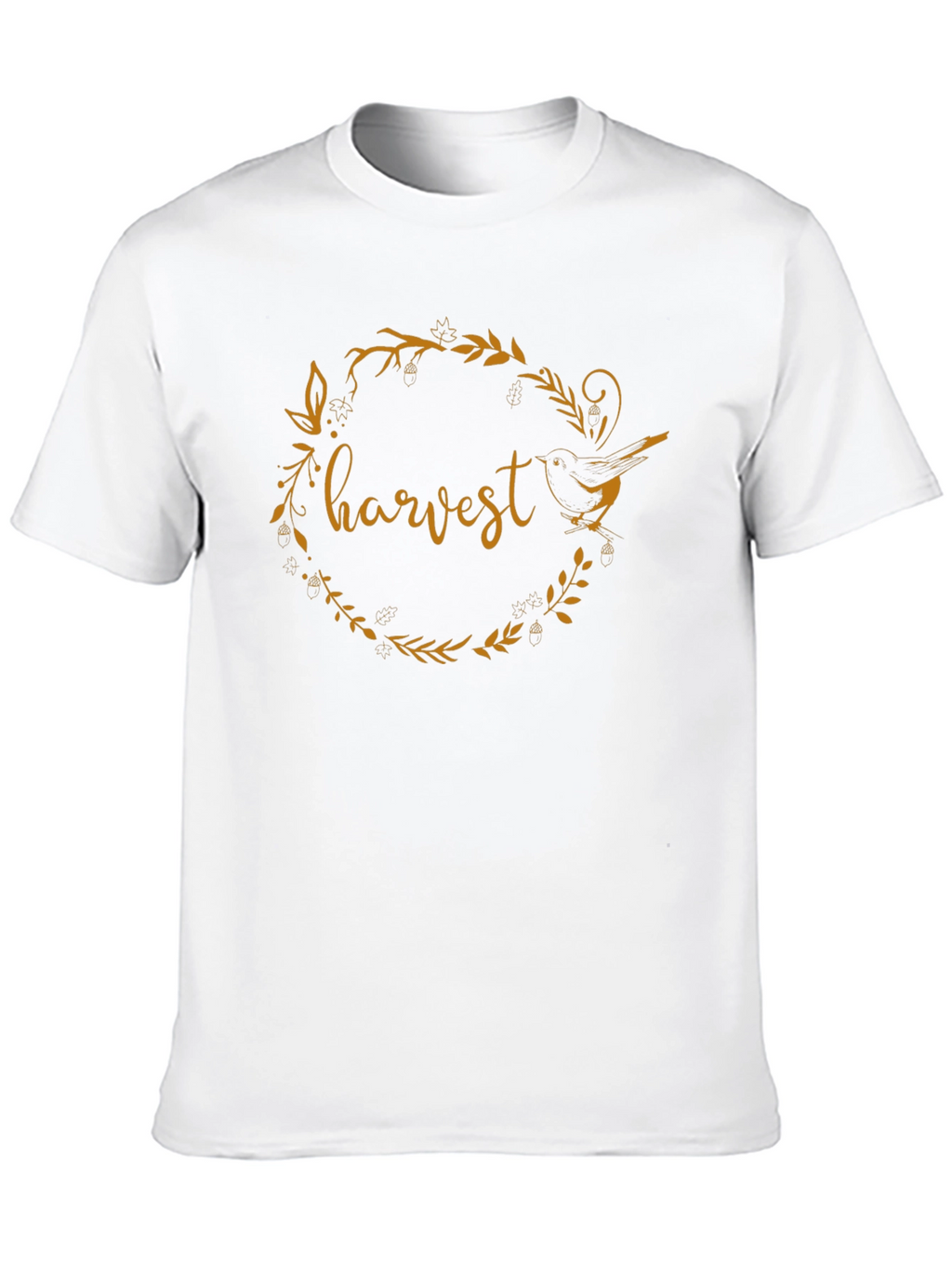 Harvest Bird Wreath Graphic Tee