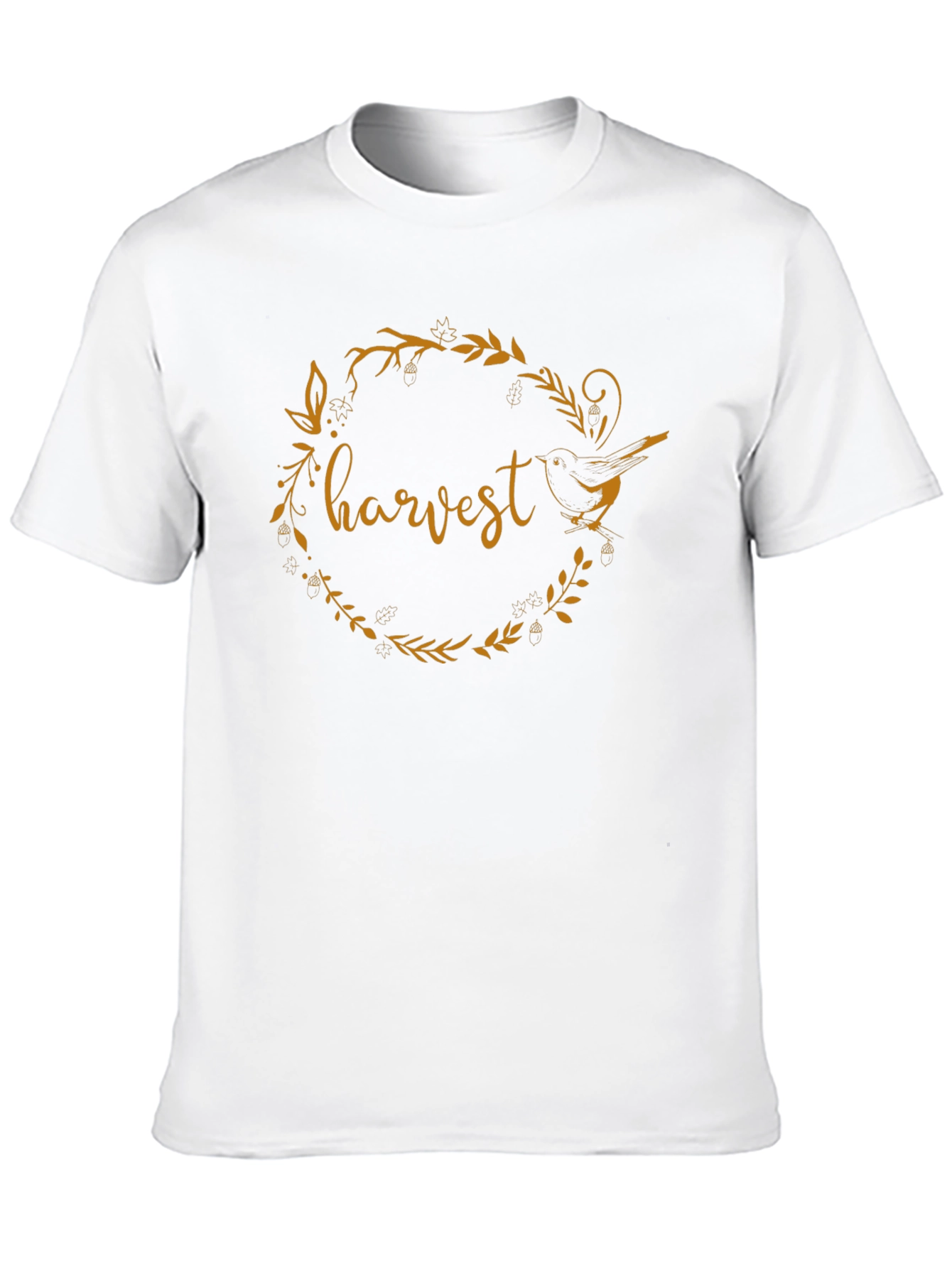 Harvest Bird Wreath Graphic Tee