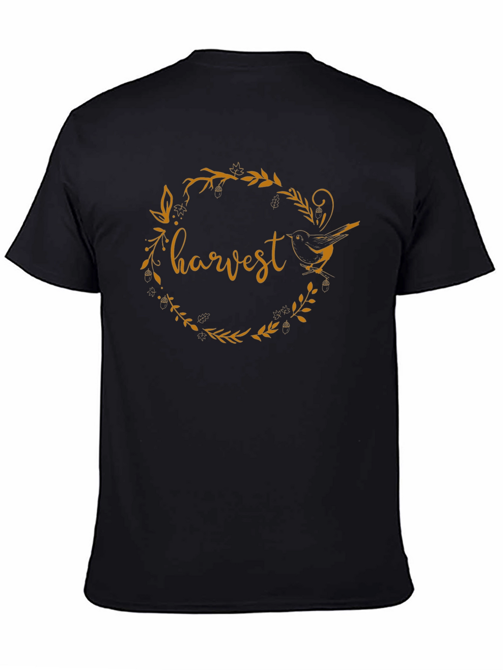 Harvest Bird Wreath Graphic Tee