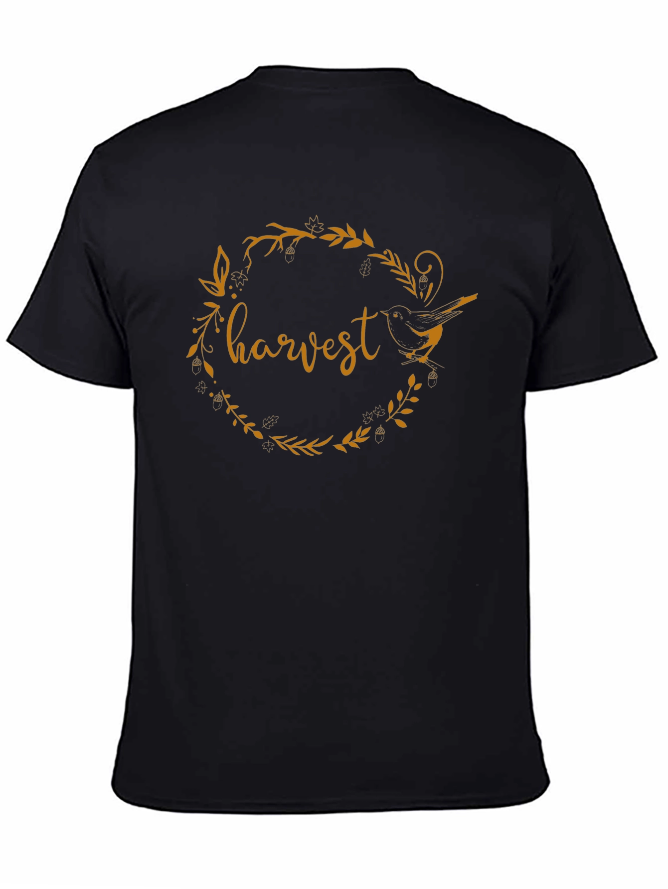Harvest Bird Wreath Graphic Tee