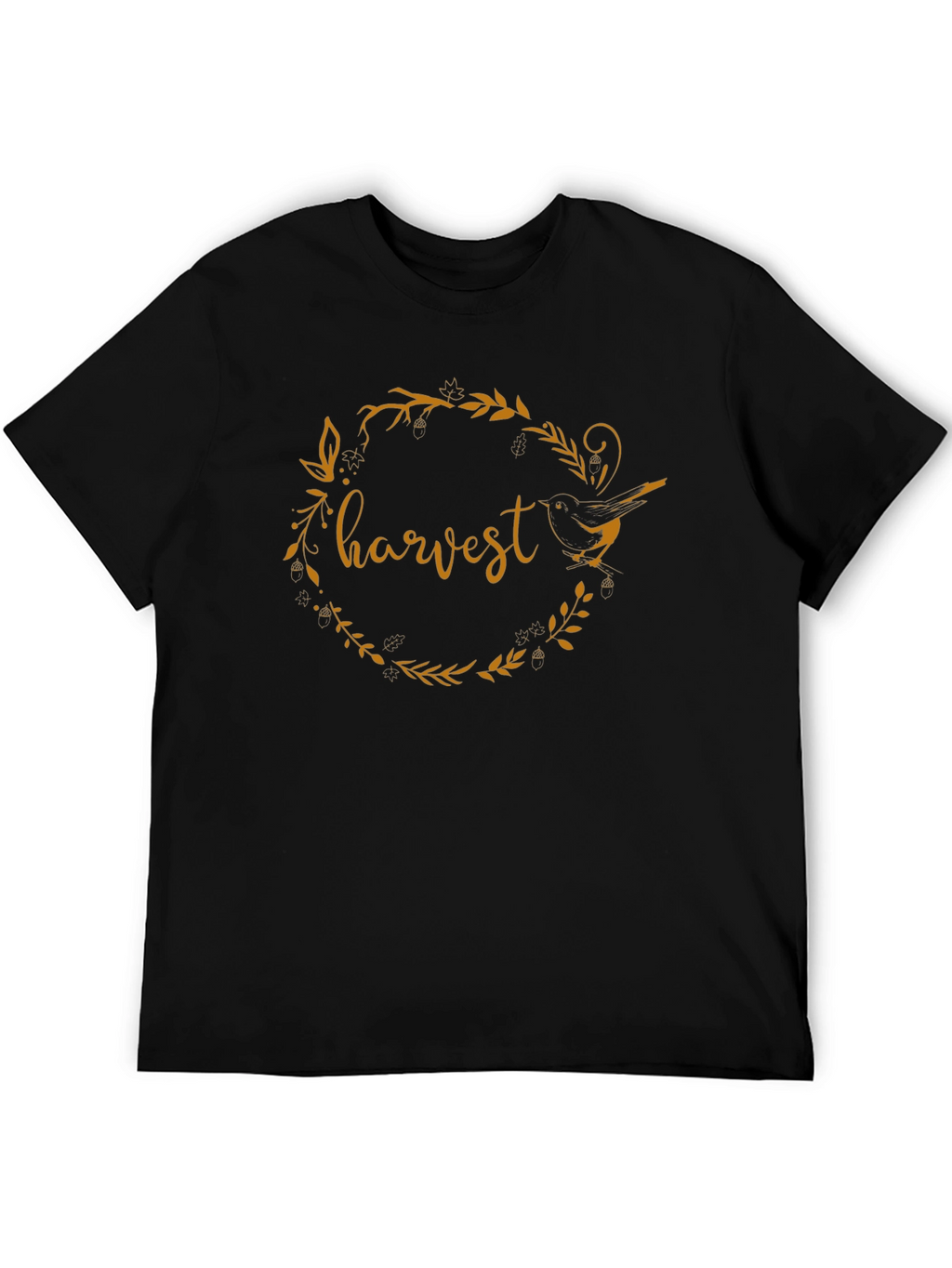 Harvest Bird Wreath Graphic Tee