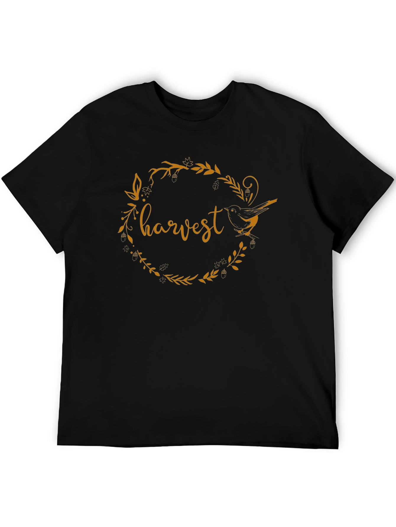 Harvest Bird Wreath Graphic Tee