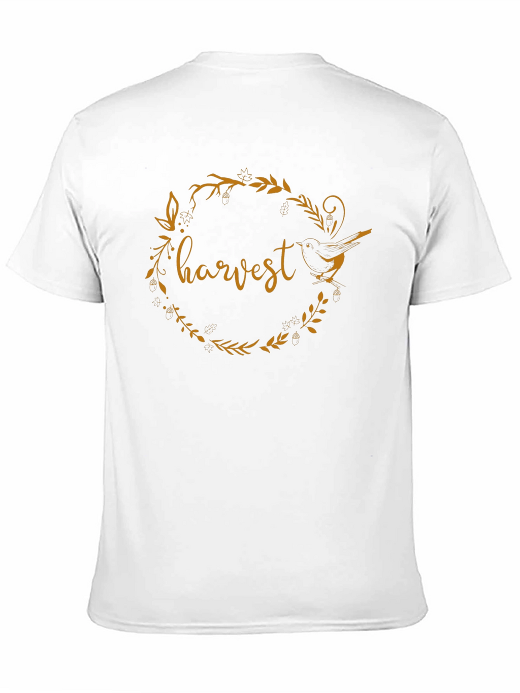 Harvest Bird Wreath Graphic Tee