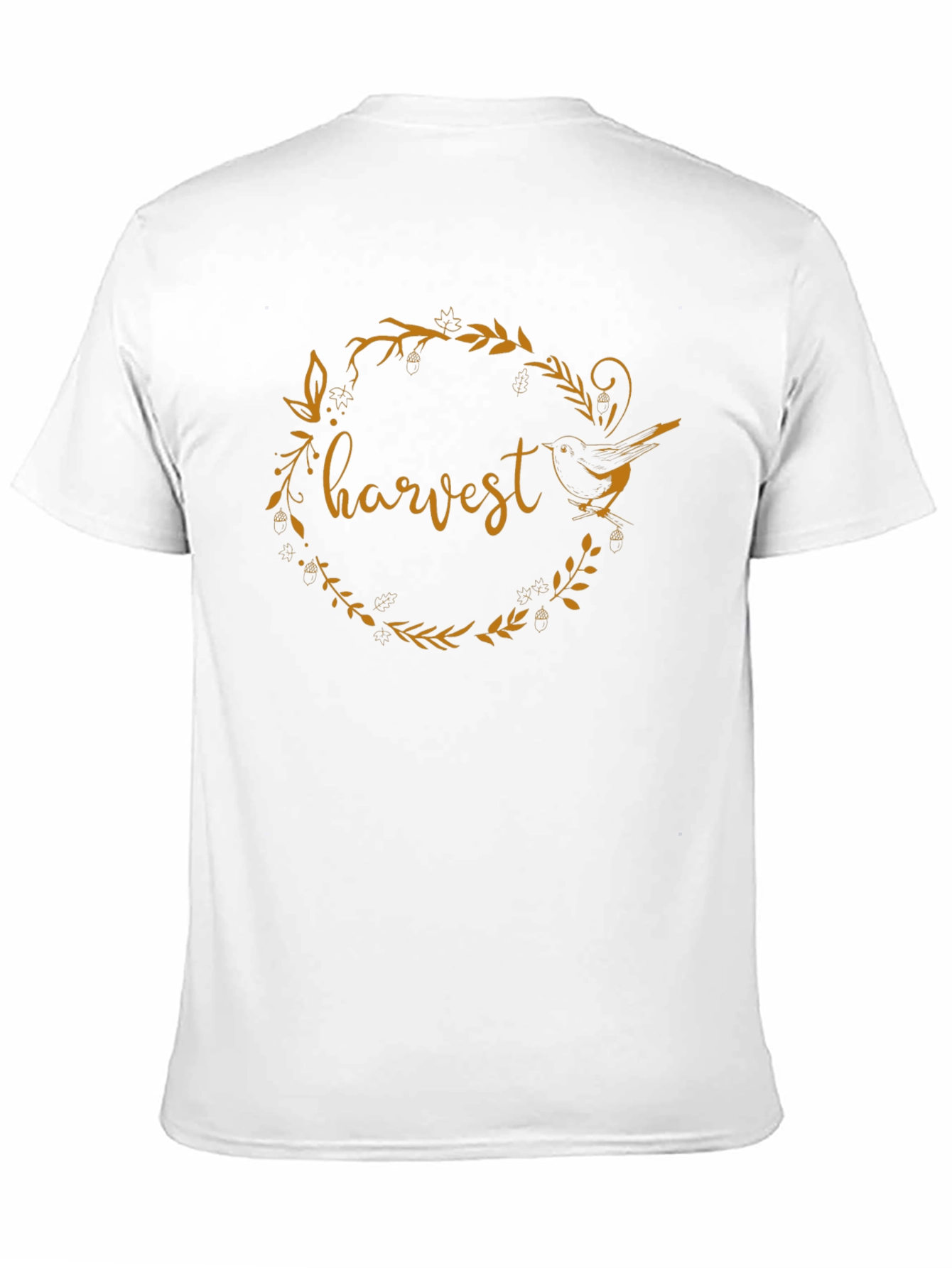 Harvest Bird Wreath Graphic Tee