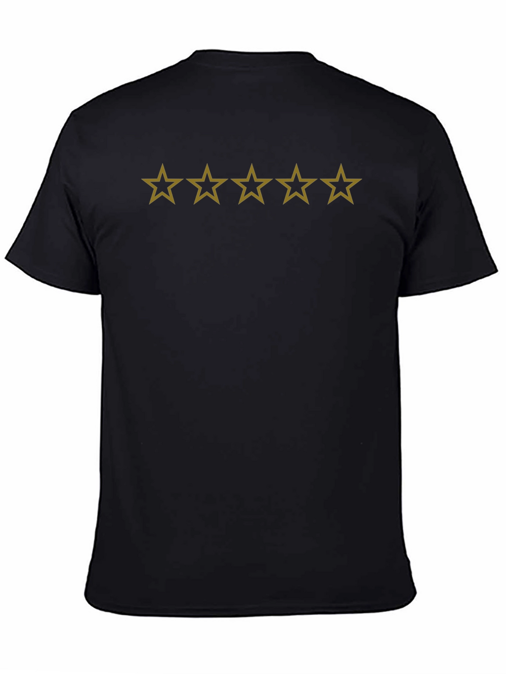 Five Star Black T-Shirt