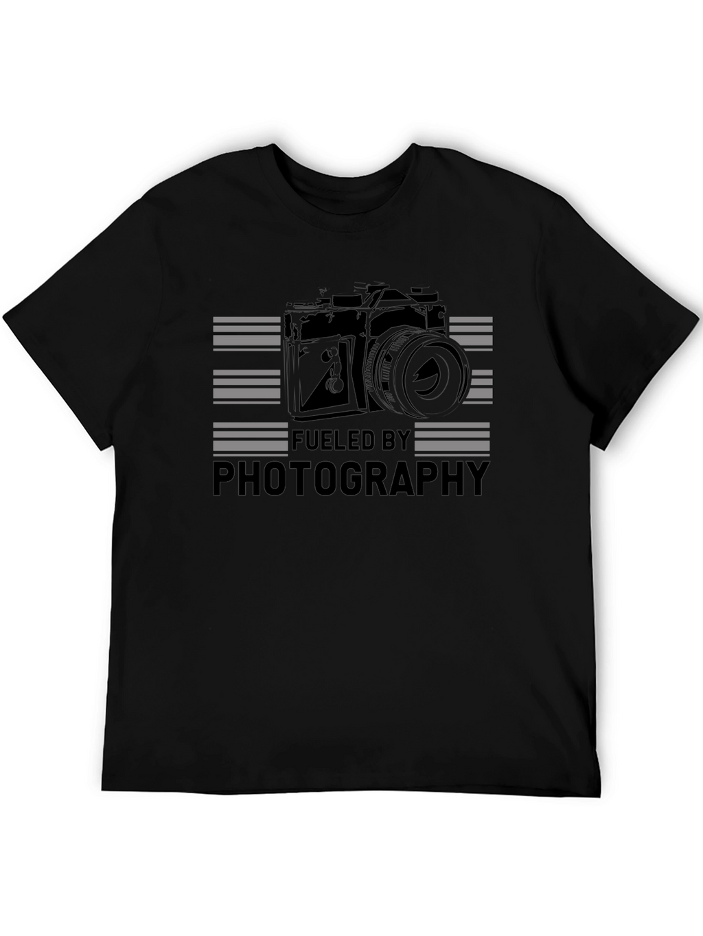 Fueled by Photography Black Graphic Tee