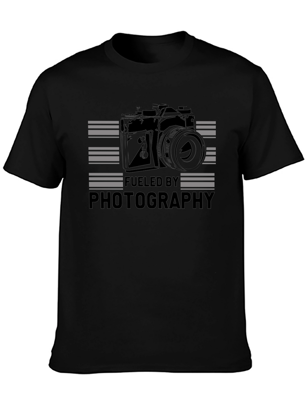 Fueled by Photography Black Graphic Tee