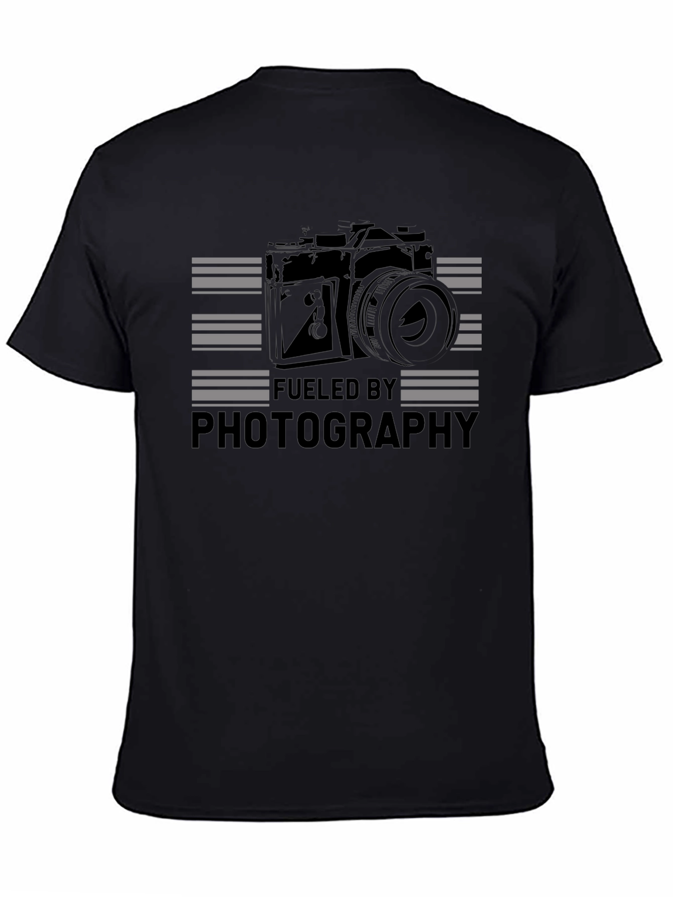Fueled by Photography Black Graphic Tee
