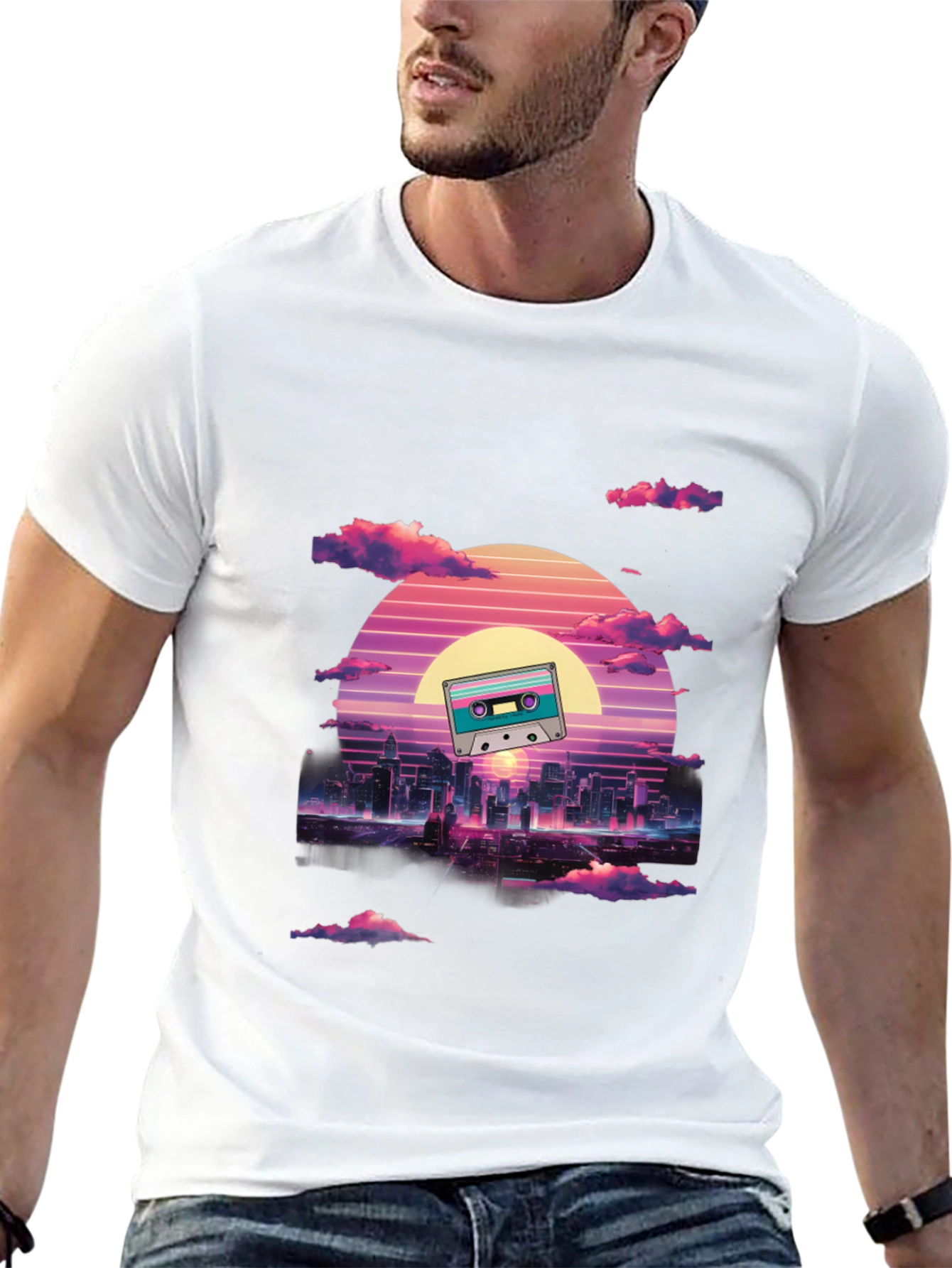 Retro Cassette Vaporwave T-Shirt