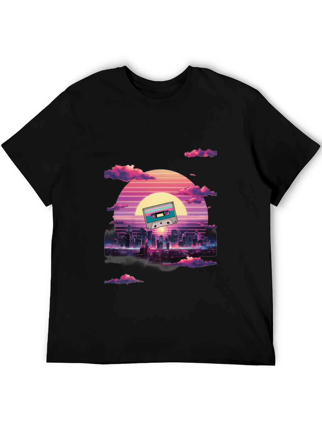 Retro Cassette Vaporwave T-Shirt