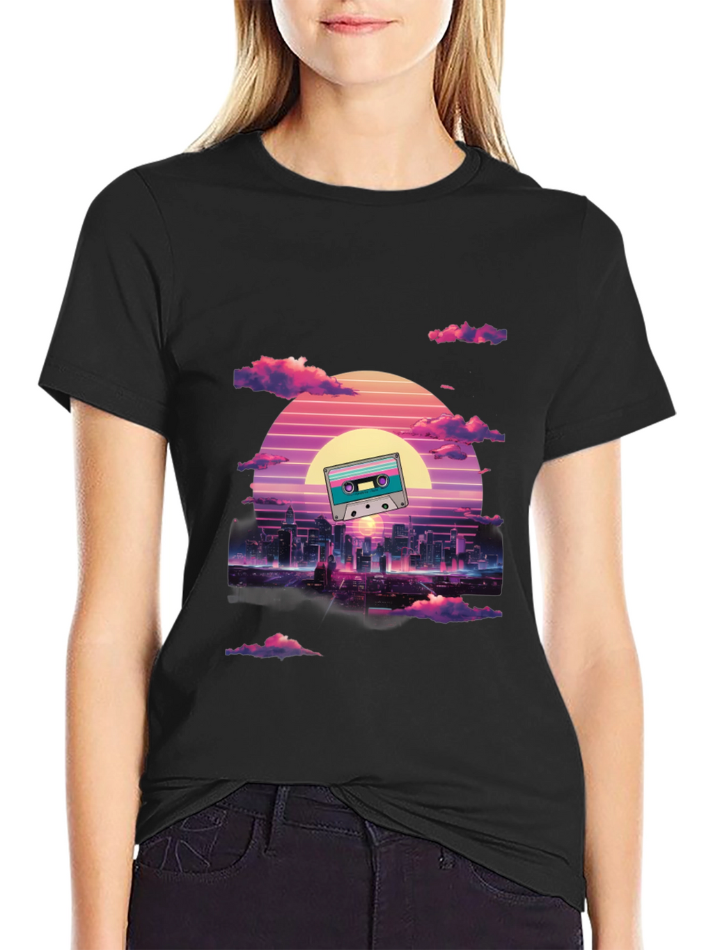 Retro Cassette Vaporwave T-Shirt
