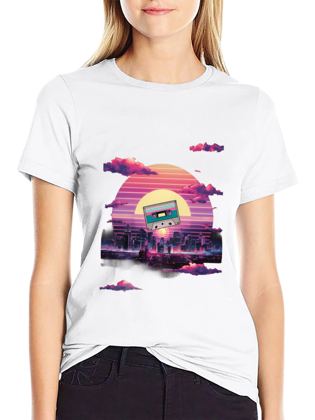 Retro Cassette Vaporwave T-Shirt