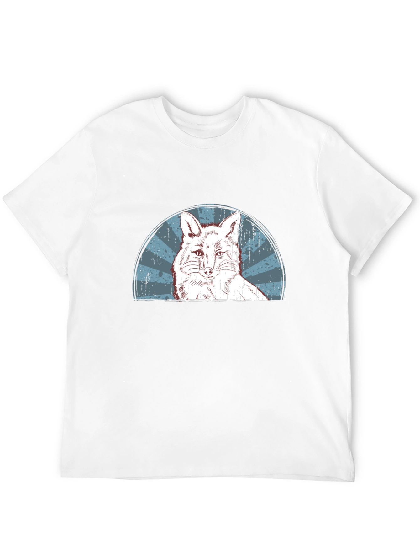 Fox Graphic Print Mens Black T-Shirt