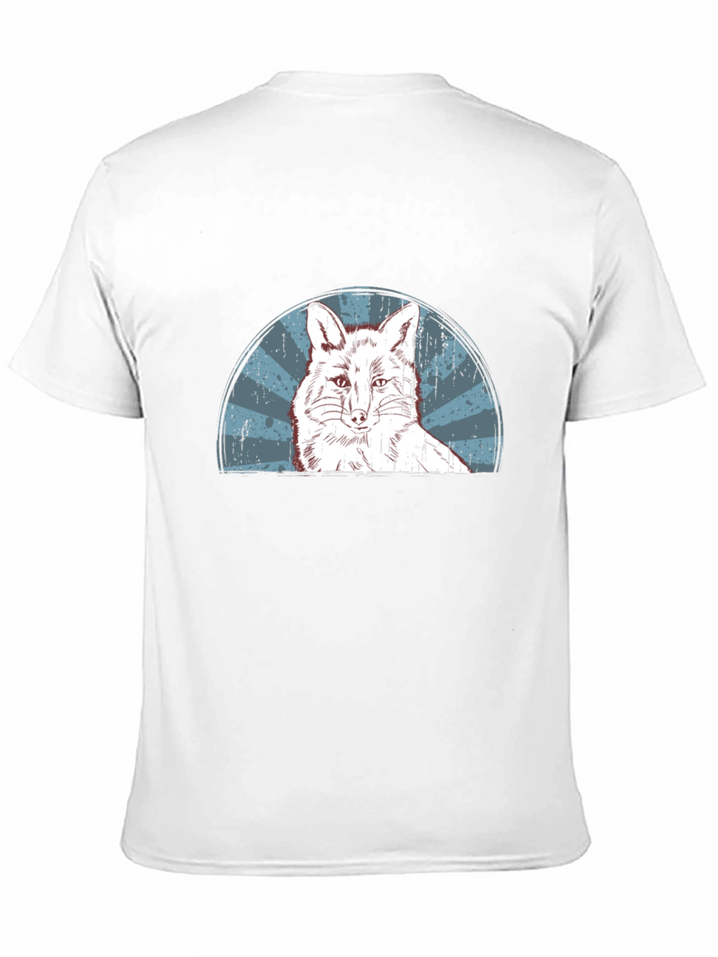 Fox Graphic Print Mens Black T-Shirt