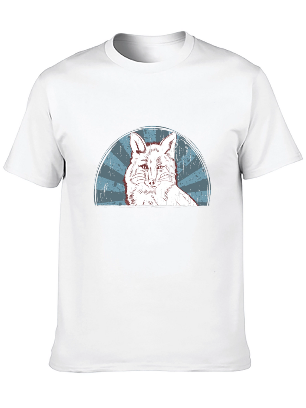 Fox Graphic Print Mens Black T-Shirt