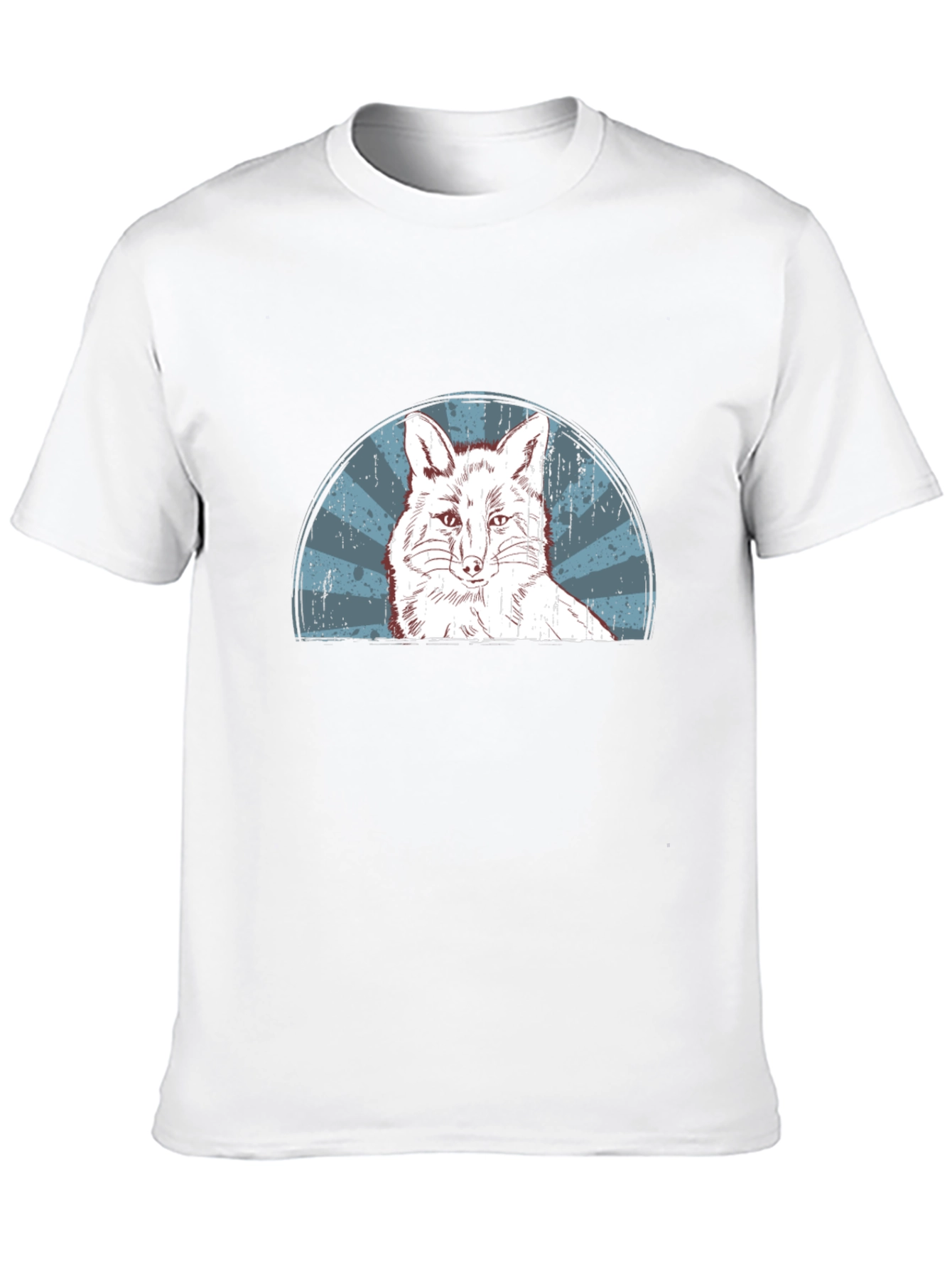 Fox Graphic Print Mens Black T-Shirt