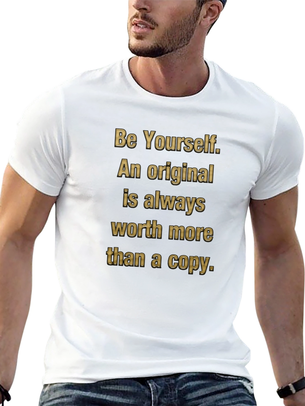 Be Yourself Original Tee - Mens Black T-Shirt
