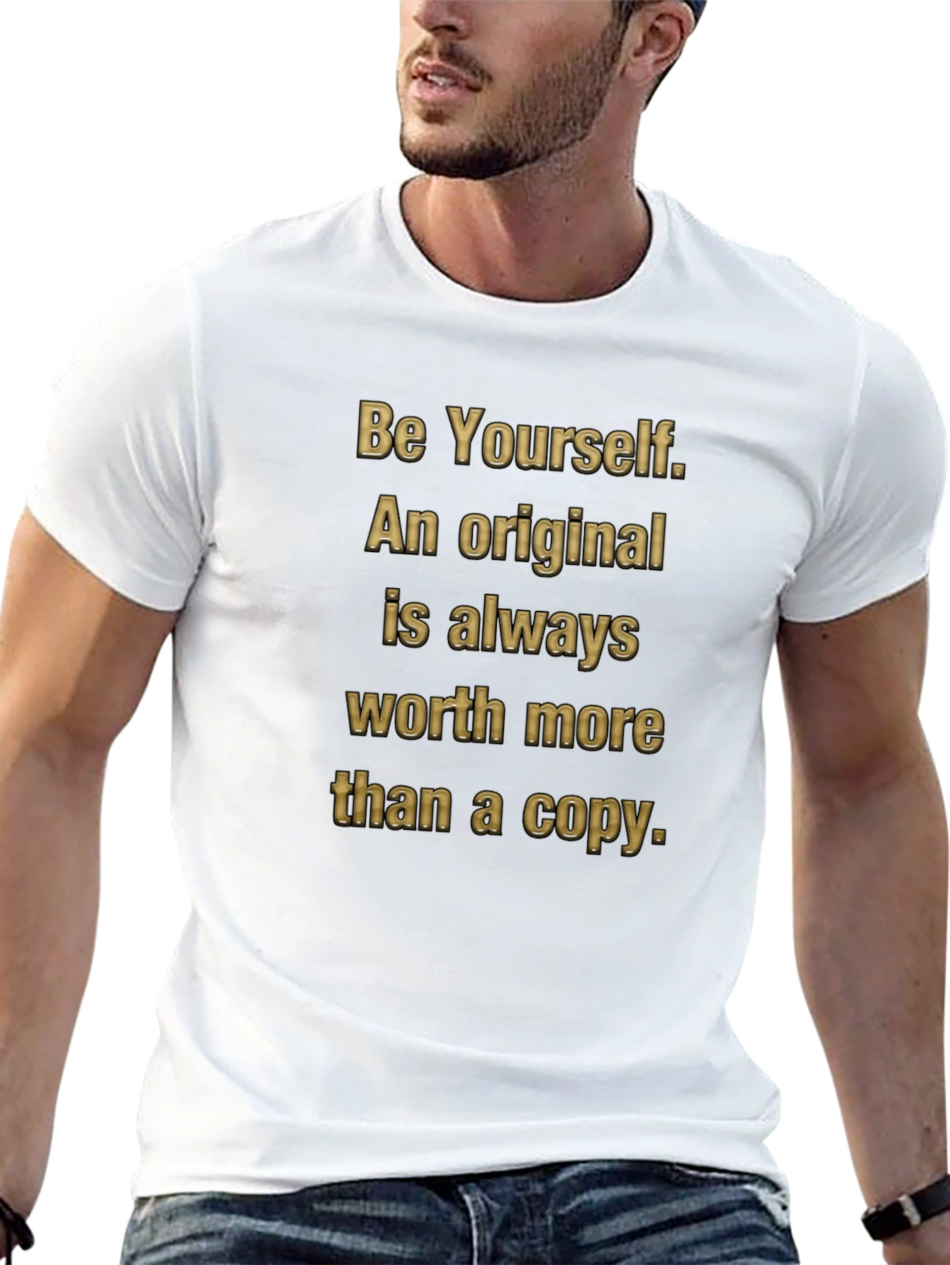 Be Yourself Original Tee - Mens Black T-Shirt