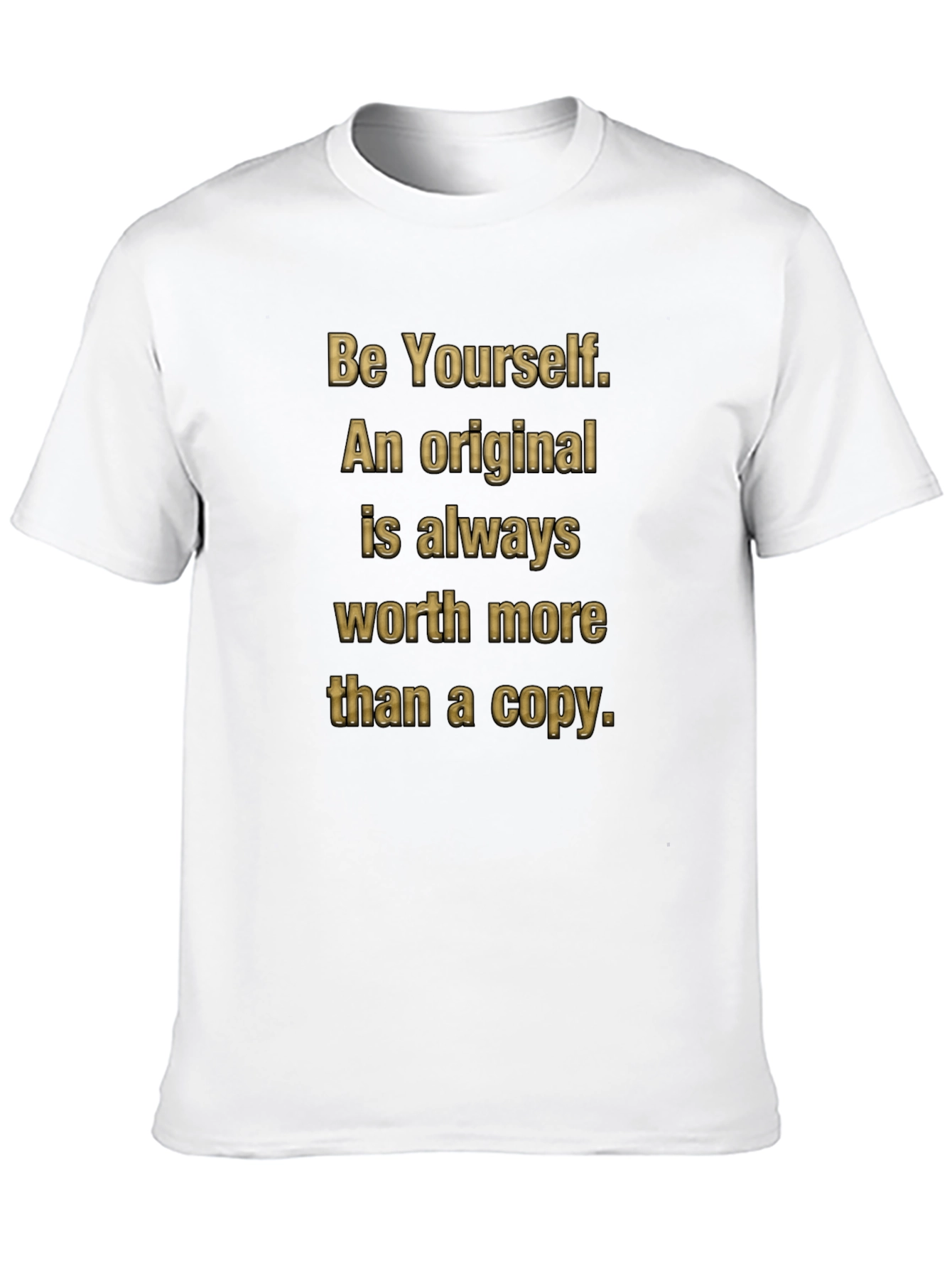 Be Yourself Original Tee - Mens Black T-Shirt