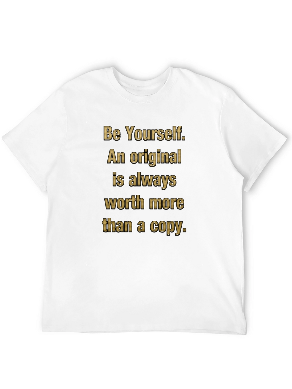 Be Yourself Original Tee - Mens Black T-Shirt