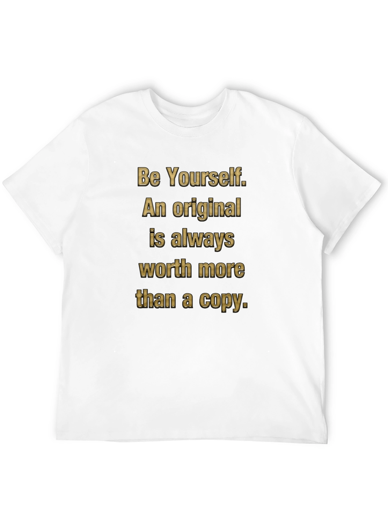 Be Yourself Original Tee - Mens Black T-Shirt