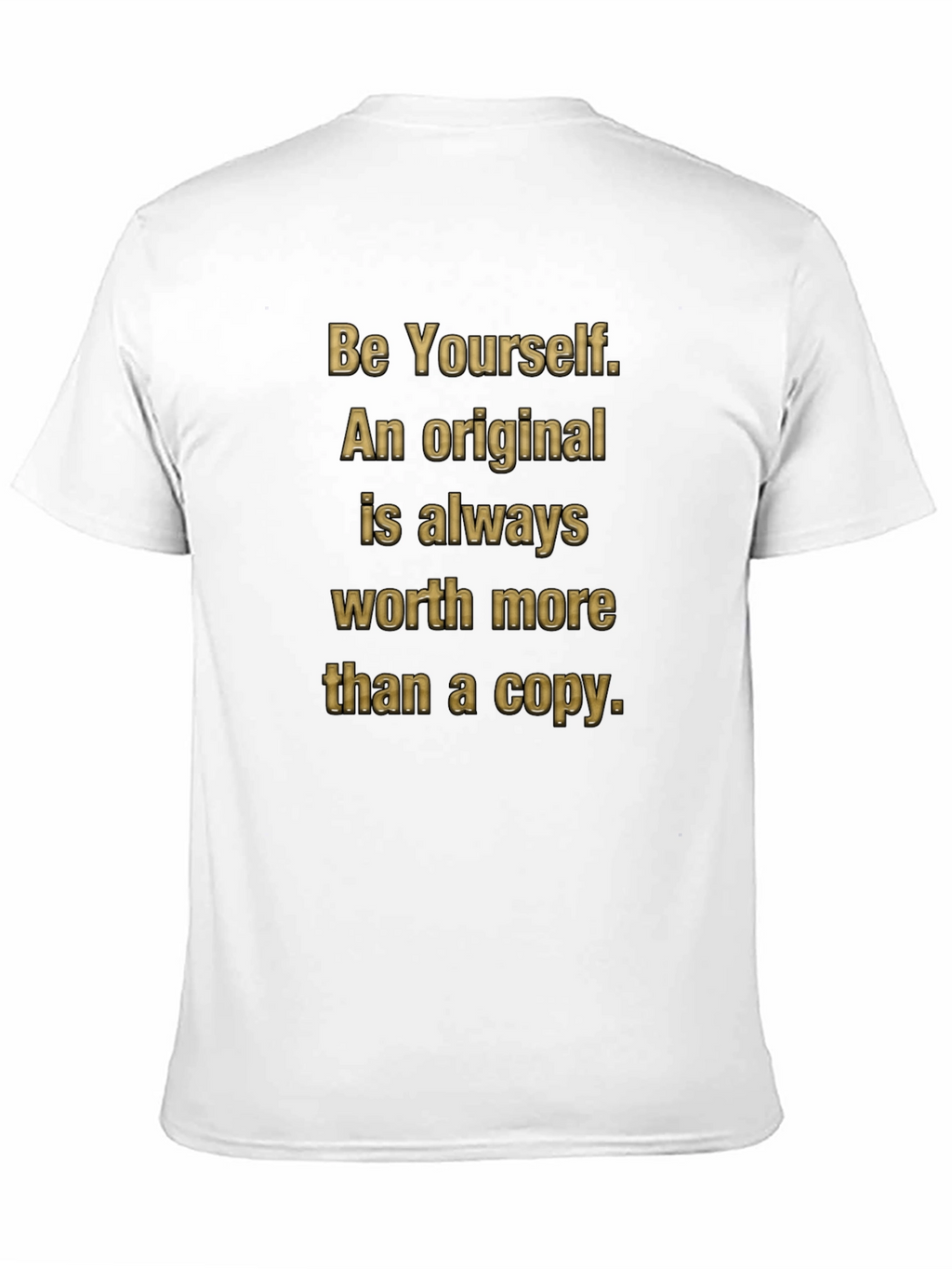 Be Yourself Original Tee - Mens Black T-Shirt