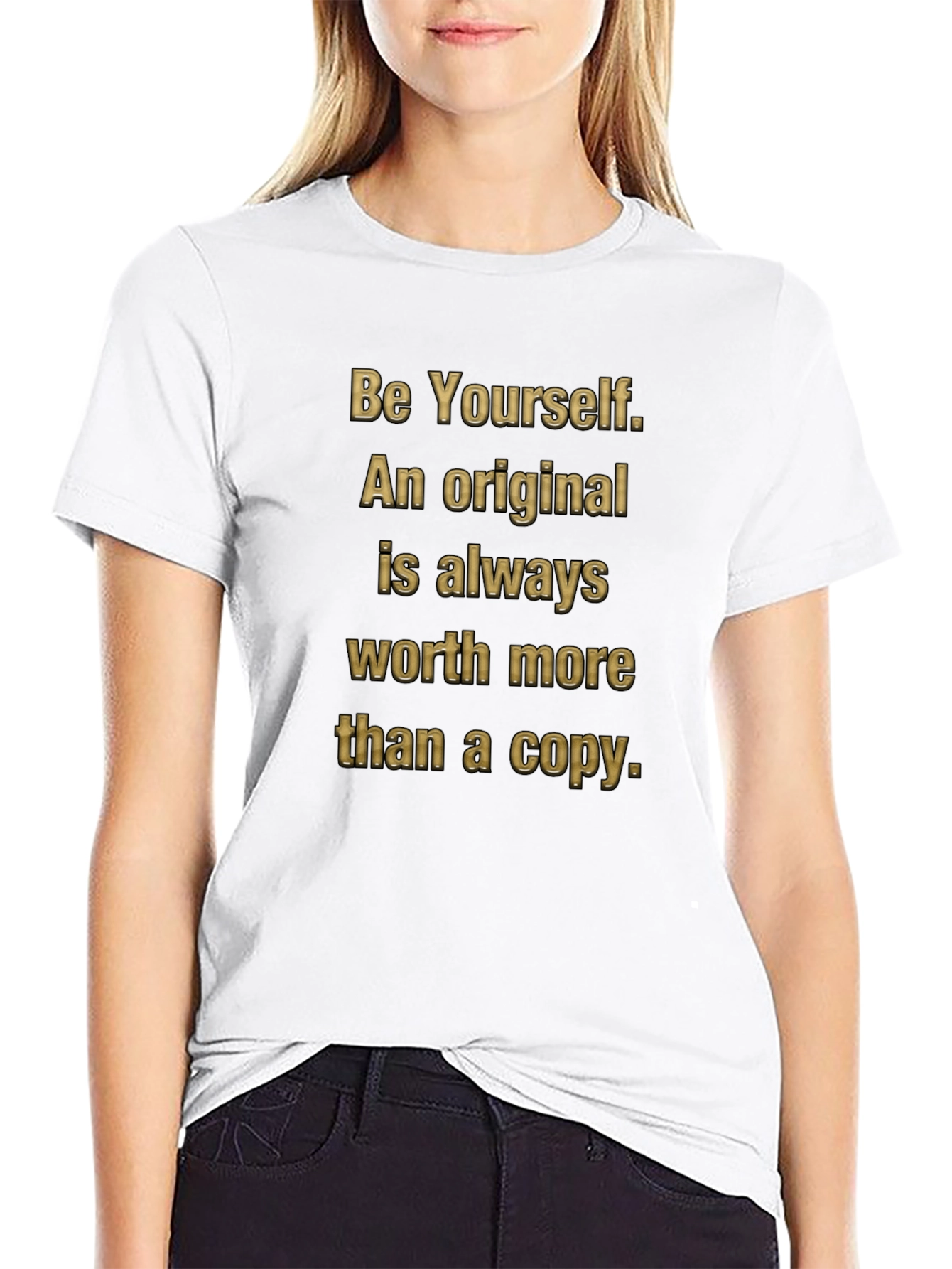 Be Yourself Original Tee - Mens Black T-Shirt