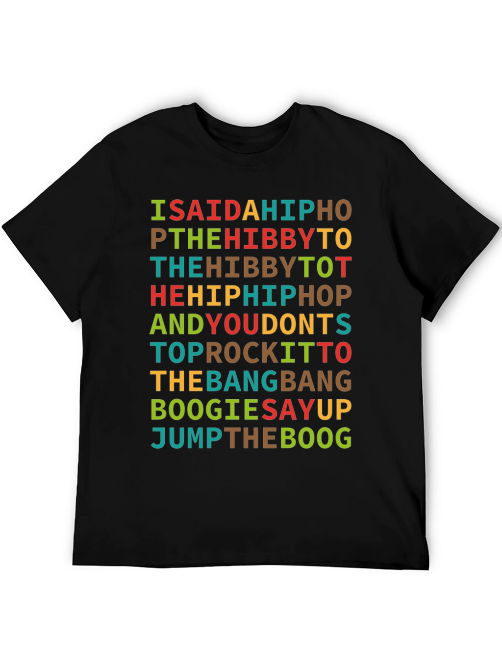 Retro Hip Hop Rhyme T-Shirt