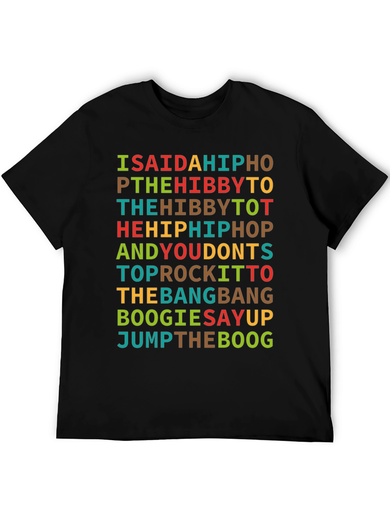 Retro Hip Hop Rhyme T-Shirt