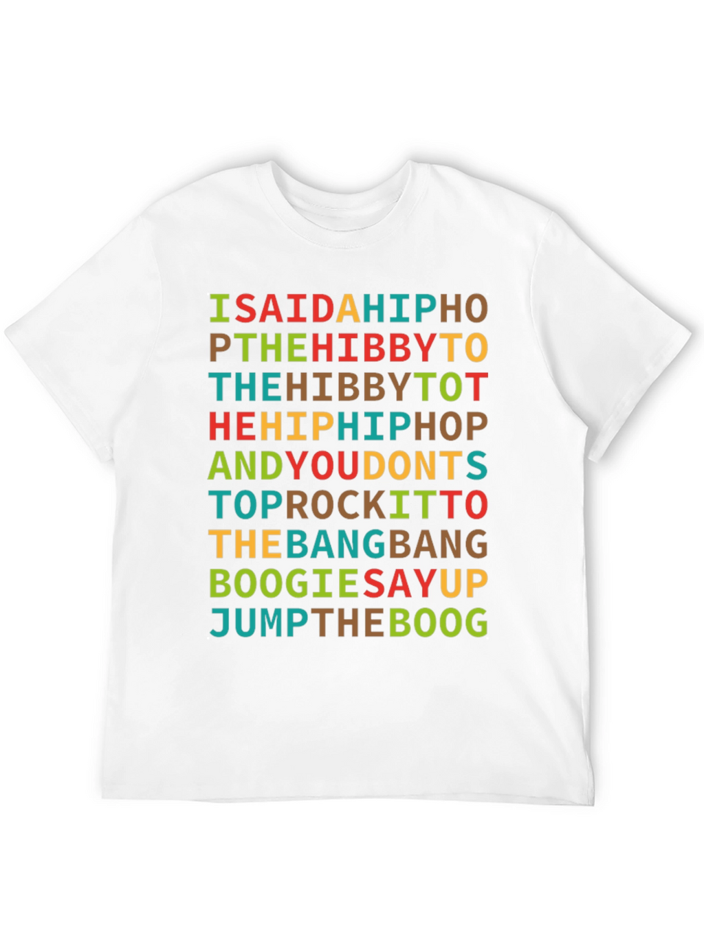 Retro Hip Hop Rhyme T-Shirt