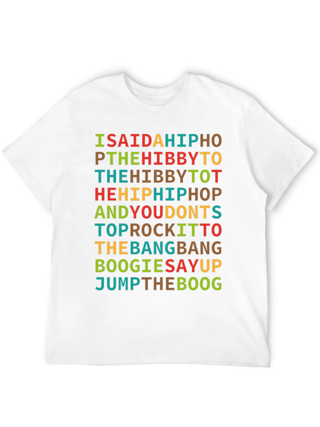 Retro Hip Hop Rhyme T-Shirt