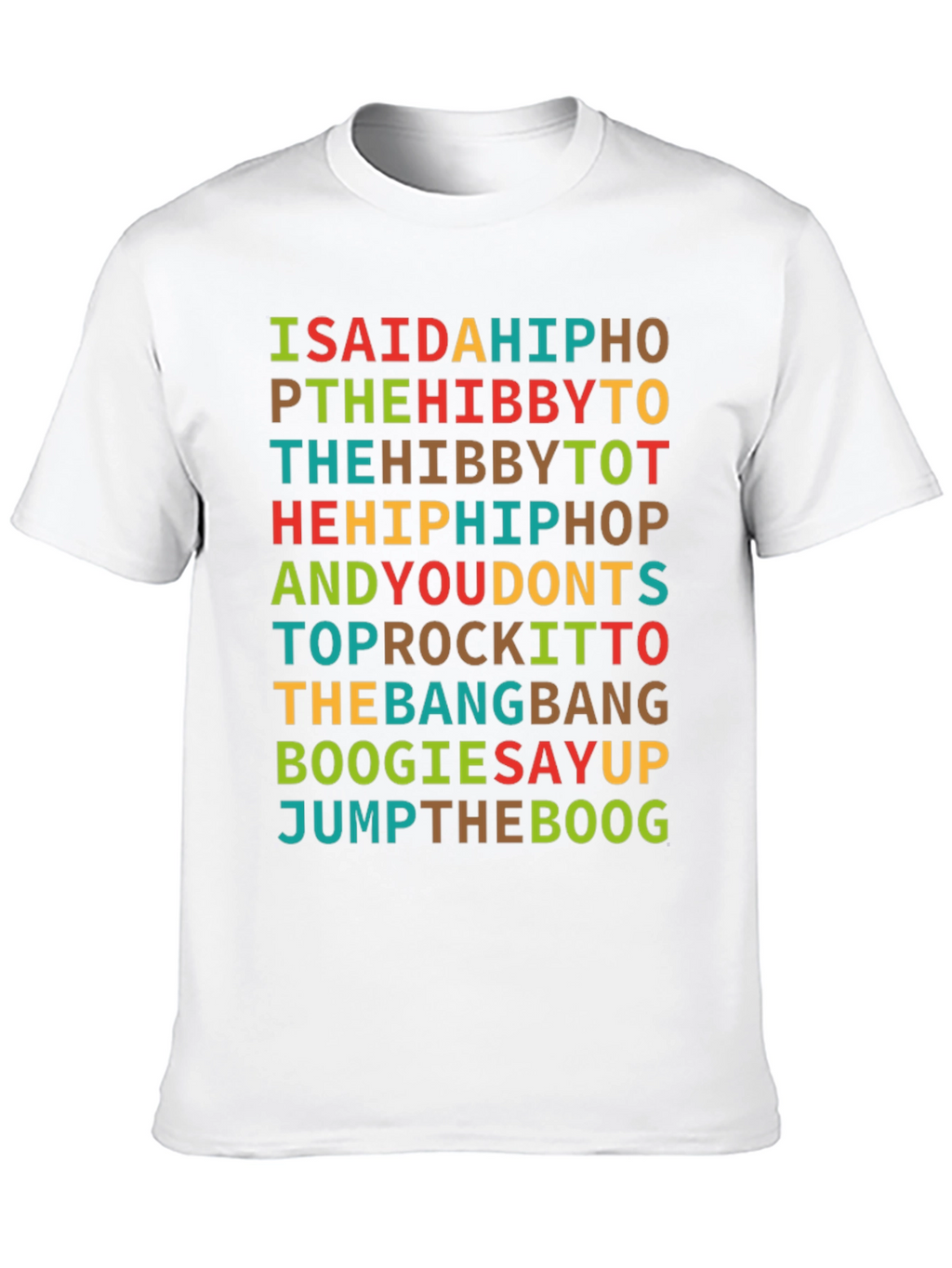 Retro Hip Hop Rhyme T-Shirt