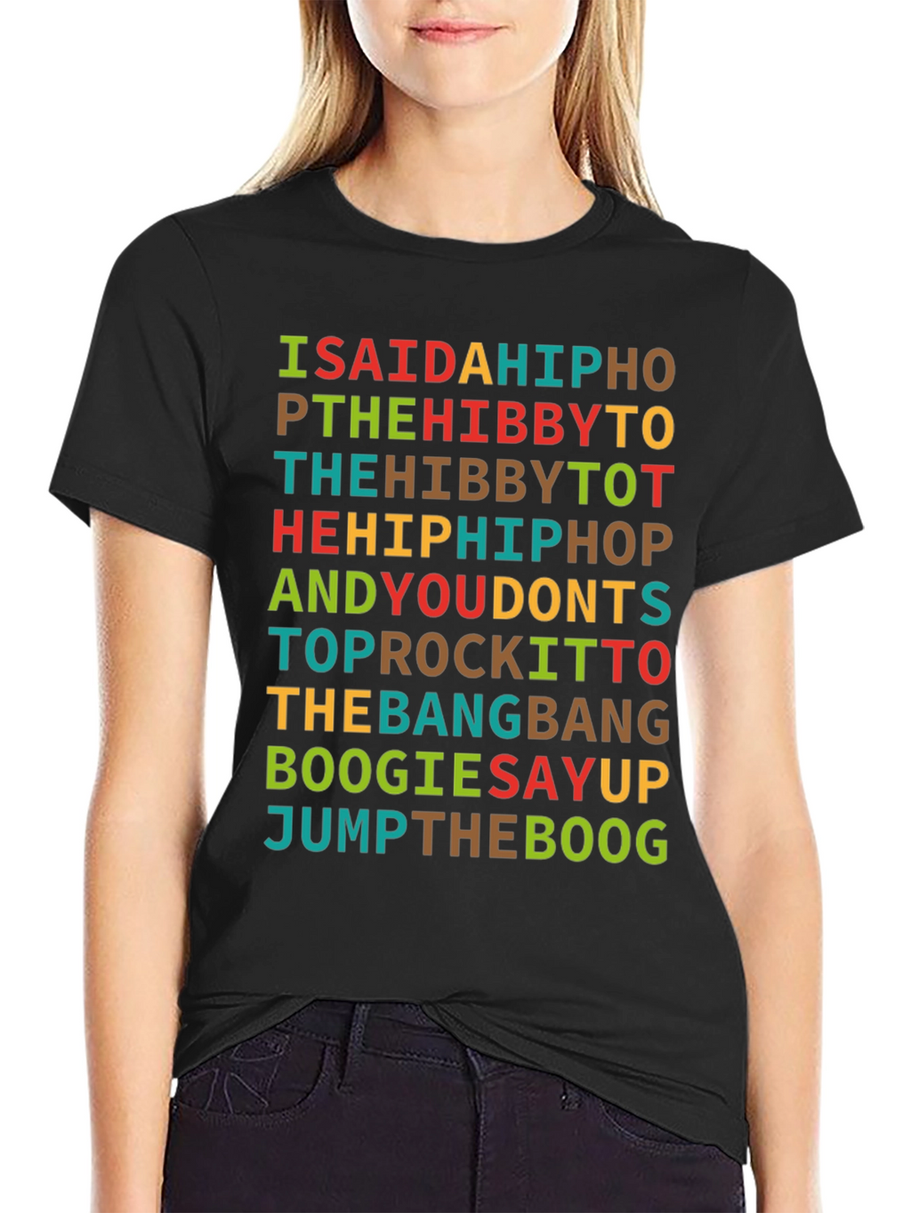 Retro Hip Hop Rhyme T-Shirt