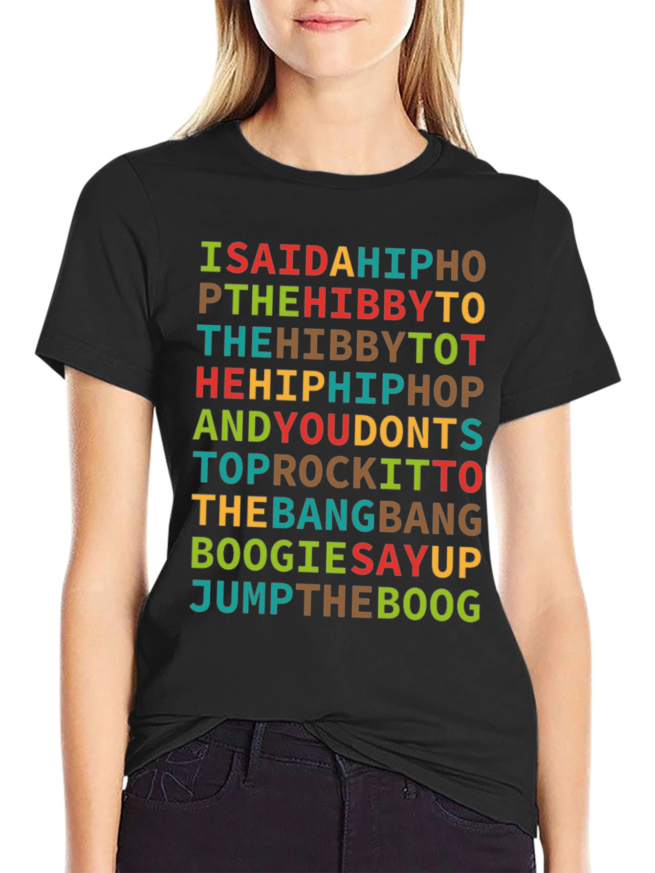 Retro Hip Hop Rhyme T-Shirt