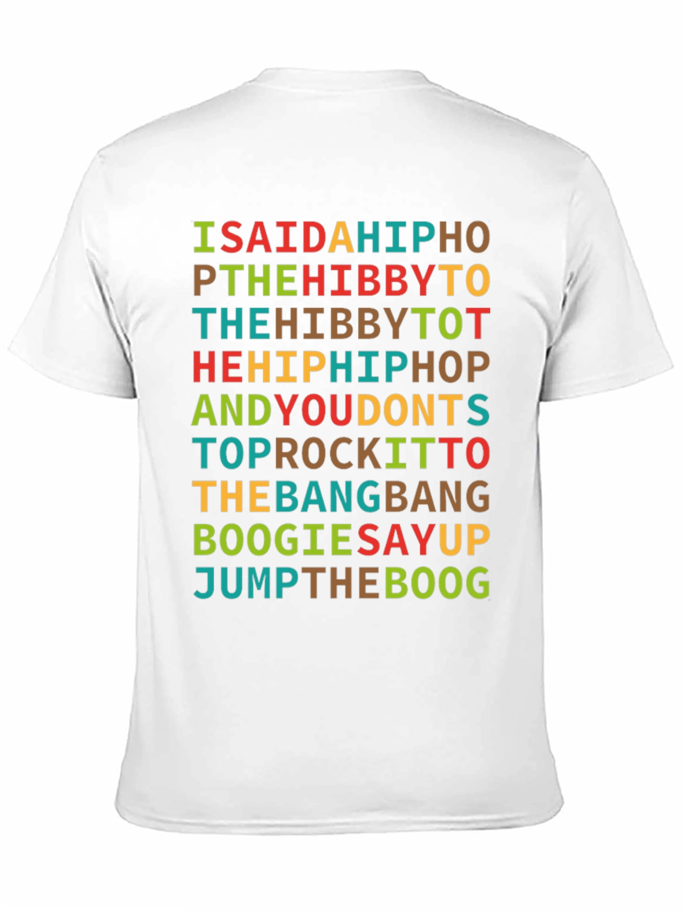 Retro Hip Hop Rhyme T-Shirt