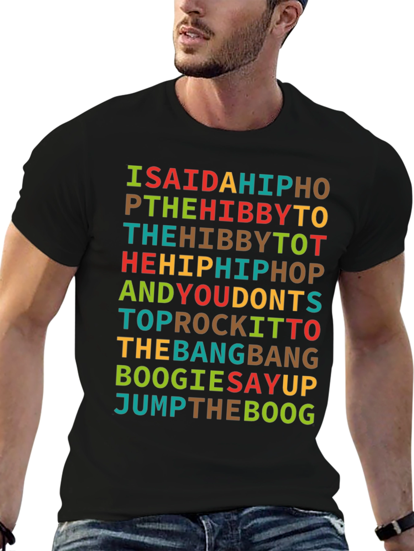 Retro Hip Hop Rhyme T-Shirt