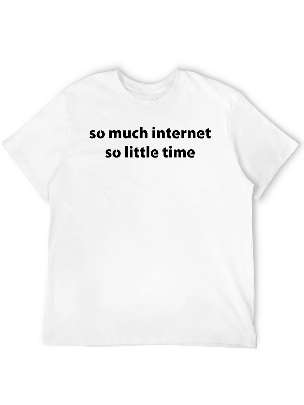 Internet Time Black T-Shirt